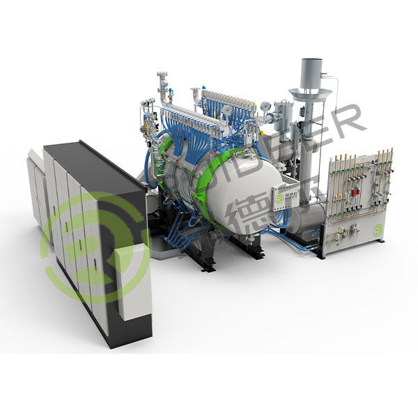 Υψηλής ενεργειακής απόδοσης φούρνος συντριβής υπό πίεση αερίου για ομοιόμορφη θερμοκρασία ατμόσφαιρας και ταχεία ψύξη