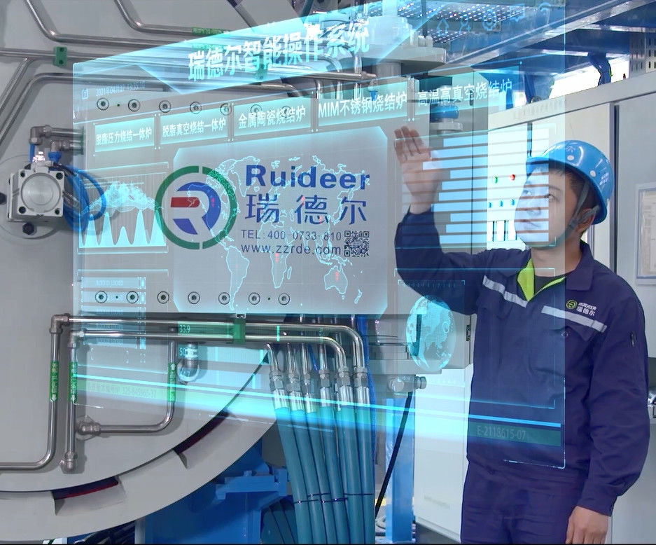 Ανθεκτικός κενός φούρνος υψηλής θερμοκρασίας για μεγάλη χωρητικότητα φόρτωσης 50-2500 kg και τελικό κενό 3 67*10-3 Pa