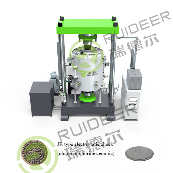 Ηλεκτροστατικός σφιγκτήρας τύπου JR για φούρνο πυροσυσσωμάτωσης θερμής πίεσης κενού (κεραμικό νιτρίδιο του αλουμινίου)