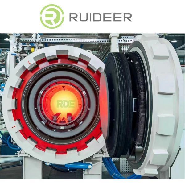 Φούρνος συγκόλλησης κενού υψηλής θερμοκρασίας 1550C για τριφασικό σύστημα πέντε καλωδίων 380V 50HZ Παροχή ρεύματος ελέγχου