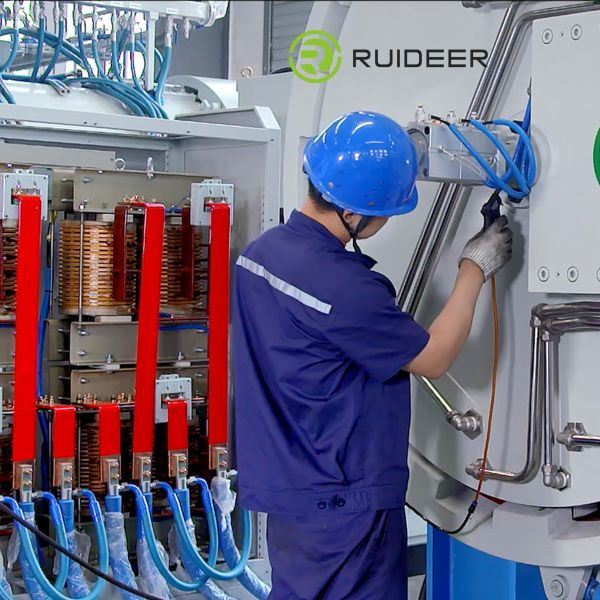 12 μήνες περίοδος Φούρνος υψηλού κενού με ανθεκτικό στο γραφίτη θερμαντικό ραβδί και εγγύηση UPS 80 λεπτών