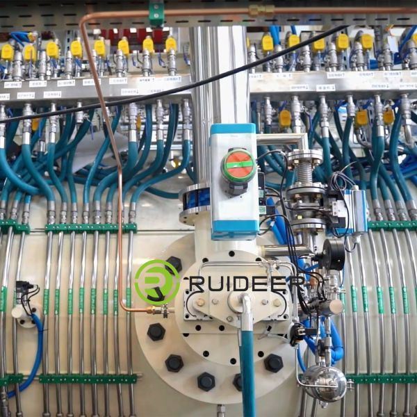 12 μήνες περίοδος Φούρνος υψηλού κενού με ανθεκτικό στο γραφίτη θερμαντικό ραβδί και εγγύηση UPS 80 λεπτών