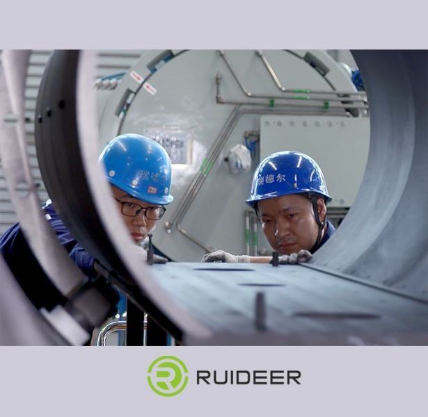 Μέγιστο φορτίο 1500Kg Κλίβανος Σύντηξης Υψηλής Θερμοκρασίας κενού με Μέγιστη Θερμοκρασία Λειτουργίας 1550C