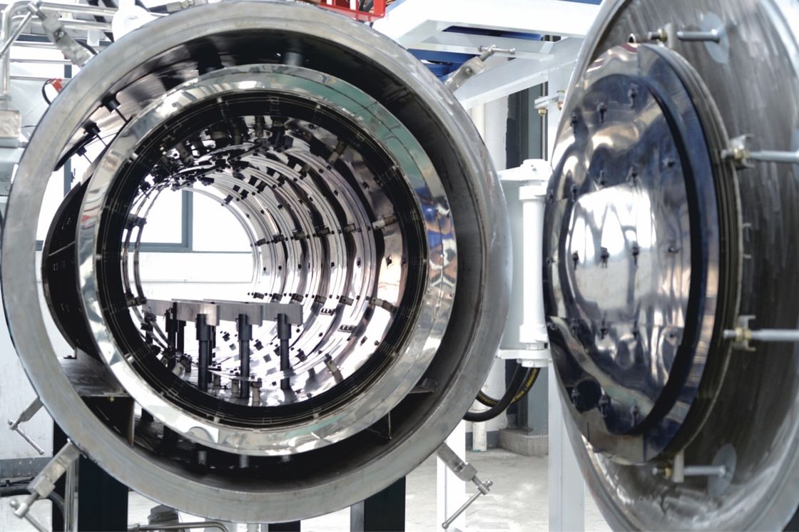 Φούρνος συγκόλλησης μετάλλων 220 KVA με θερμαντικό στοιχείο μολυβδανού και ζώνη εργασίας 300 mm × 300 mm × 900 mm