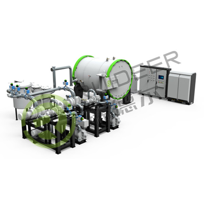 1500C CVD SIC Φούρνος Epitaxy για την ανάπτυξη του καρβιδίου του πυριτίου σε 1000*1000*1500mm αποτελεσματικό χώρο