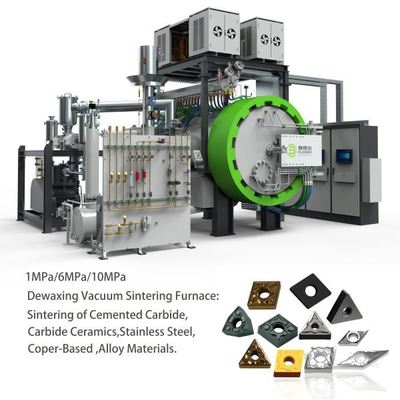 Έτοιμο έργο εργαλείου κοπής από τσιμεντοποιημένο καρβίδιο/βολφράμιο με έξυπνο φούρνο πυροσυσσωμάτωσης αερίου υπό πίεση